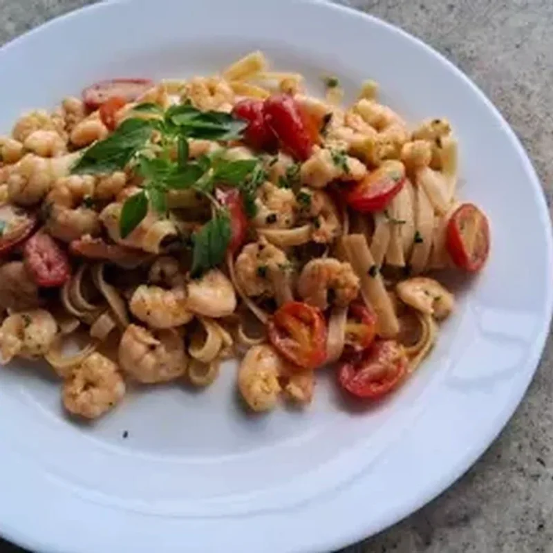 Shrimp Fettuccine